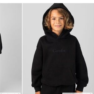 Kids Youth XL Black Comfrt Hoodie